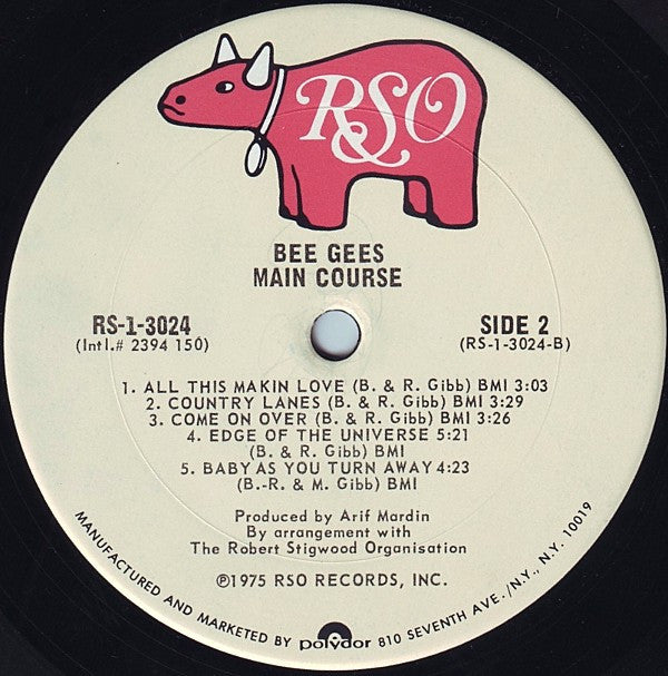 Bee Gees : Main Course (LP, Album, RE, San)