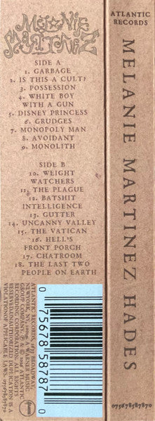 Melanie Martinez (2) : Hades (Cass, Album, Pin)