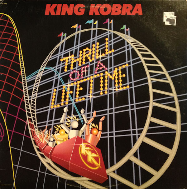 King Kobra (4) : Thrill Of A Lifetime (LP, Album, Spe)