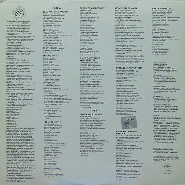 King Kobra (4) : Thrill Of A Lifetime (LP, Album, Spe)