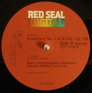 Prokofiev* - Saint Louis Symphony Orchestra, Leonard Slatkin : Symphony No. 5 (LP, Album)