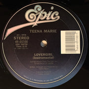 Teena Marie : Lovergirl B/W Lovergirl (Instrumental) (Special 12" Dance Mix) (Remixed Version) (12")