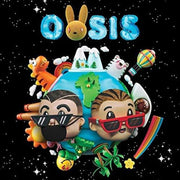 the album cover for J Balvin / Bad Bunny - Oasis