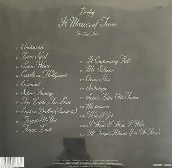 Laufey (2) : A Matter Of Time: The Final Hour (2xLP, Album, Dlx, Dre)