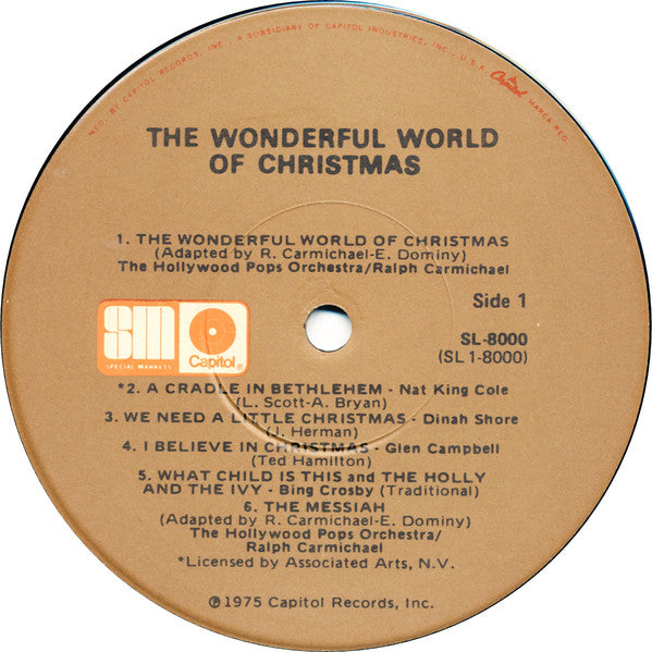 Various : The Wonderful World Of Christmas (LP, Album, Comp)