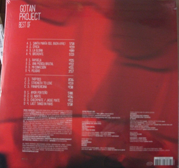 Gotan Project : Best Of (2xLP, RSD, Comp, Ltd, Num, RE)