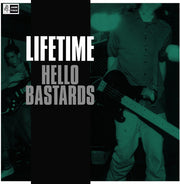 the album cover for Lifetime - Hello Bastards [Limited Edition Translucent Clear w/Black LP]