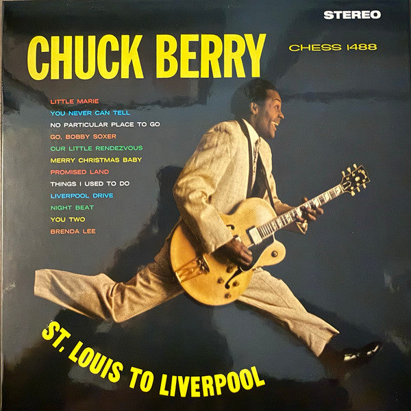 Chuck Berry : St. Louis To Liverpool (LP, Album, Mono, RE, RM, 180)