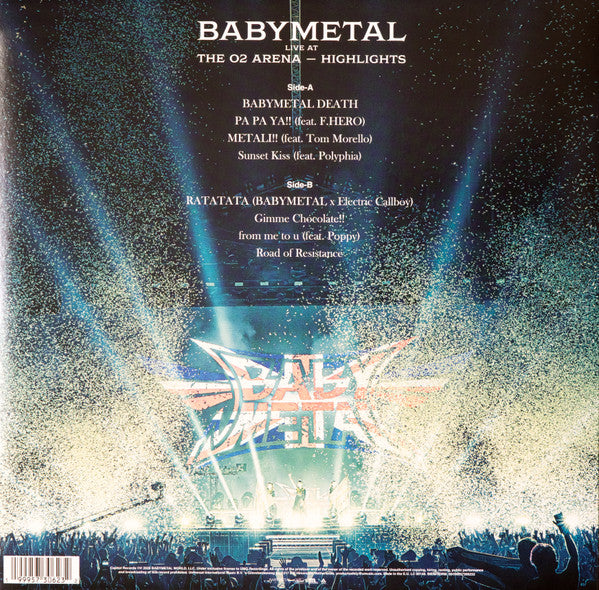 Babymetal : Live At The O2 Arena - Highlights (LP, Album, RSD, Cle)