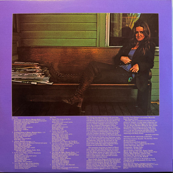 Bonnie Raitt : Give It Up (LP, Album, RE, LA )