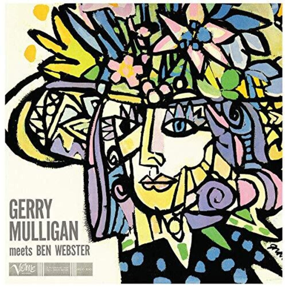 the album cover for Gerry Mulligan - Gerry Mulligan Meets Ben Webster