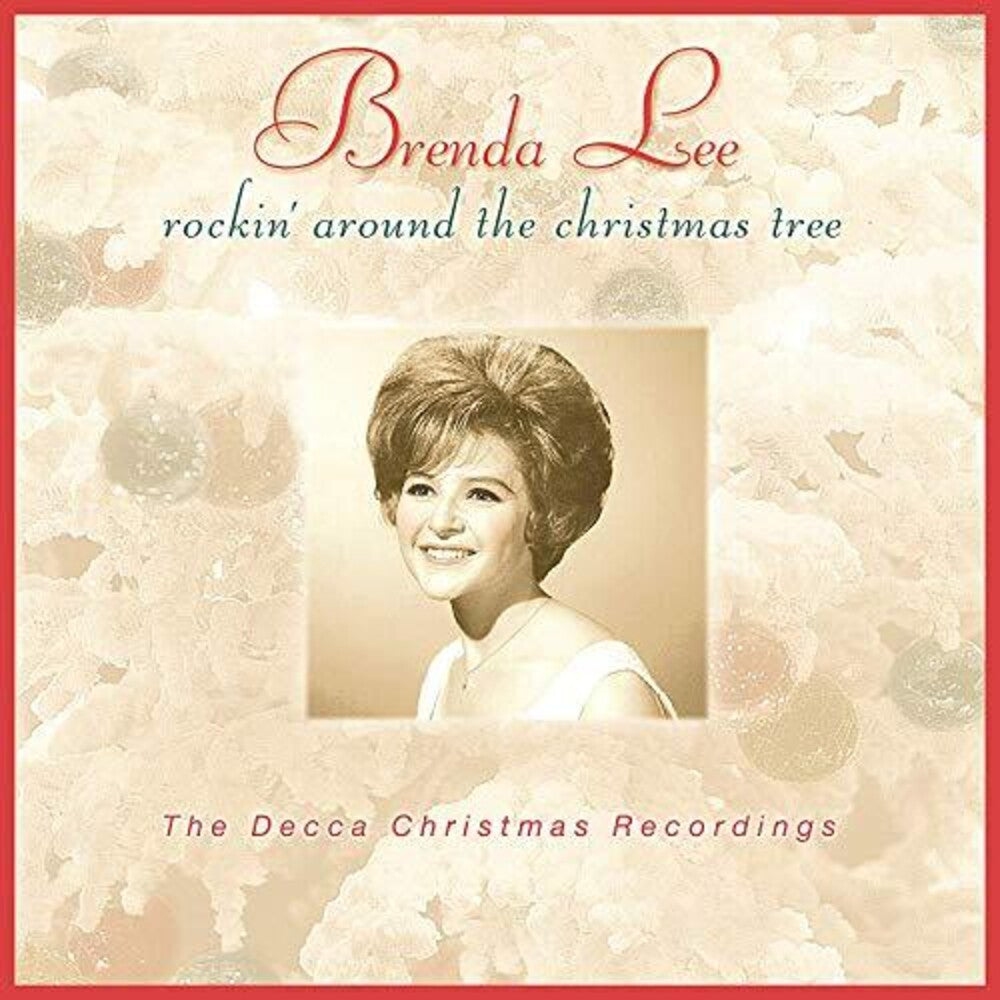 the album cover for Brenda Lee - Rockin' Around The Christmas Tree [LP]