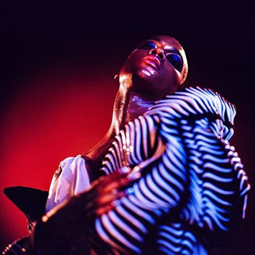 the album cover for Lotic - Power (Color Vinyl) [Colored Vinyl] (Red)