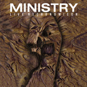 the album cover for Ministry - Live Necronomicon
