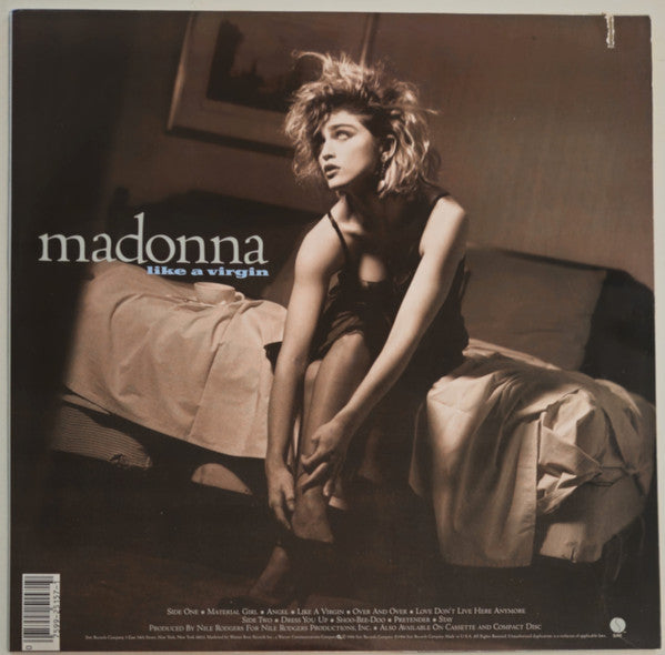 Madonna : Like A Virgin (LP, Album, All)