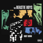 the album cover for Beastie Boys - Root Down EP [Limited Edition Orange, Red, Blue or Green LP]