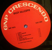 Dizzy Gillespie : Dizzy! (LP, Mono)
