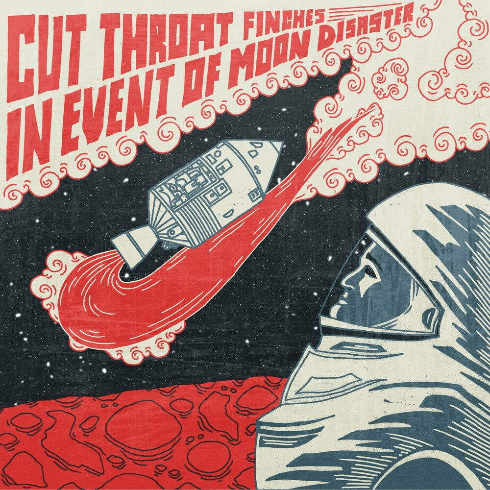 the album cover for Cut Throat Finches - In Event of Moon Disaster