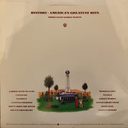 America (2) : History - America's Greatest Hits (LP, Comp, Pit)