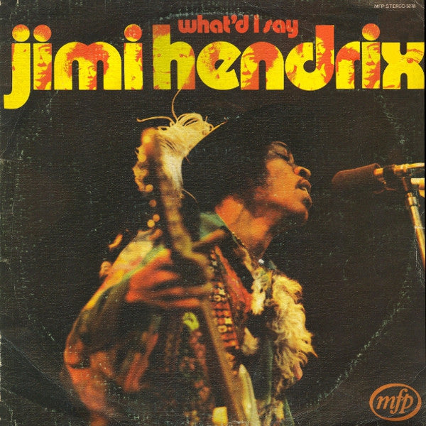 Jimi Hendrix : What'd I Say (LP, RP, Lam)