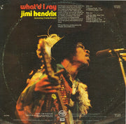 Jimi Hendrix : What'd I Say (LP, RP, Lam)