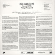 Bill Evans Trio* : Sunday At The Village Vanguard (LP, Album, Ltd, RE, RM, 180)