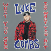 the album cover for Luke Combs - What You See Is What You Get