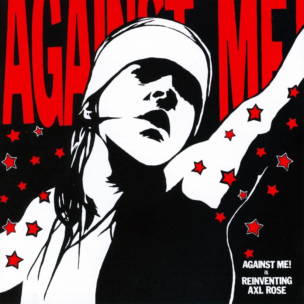 the album cover for Against Me - Reinventing Axl Rose