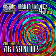 the album cover for Hard To Find 45s On Cd 18 - 70s Essentials / Var - Hard To Find 45s On Cd 18 - 70s Essentials / Var
