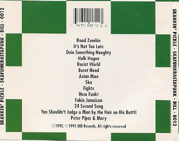 Skankin' Pickle : Skafunkrastapunk (CD, Album, RE)