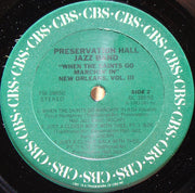 Preservation Hall Jazz Band : When The Saints Go Marchin' In (New Orleans, Vol. III) (LP, Album)