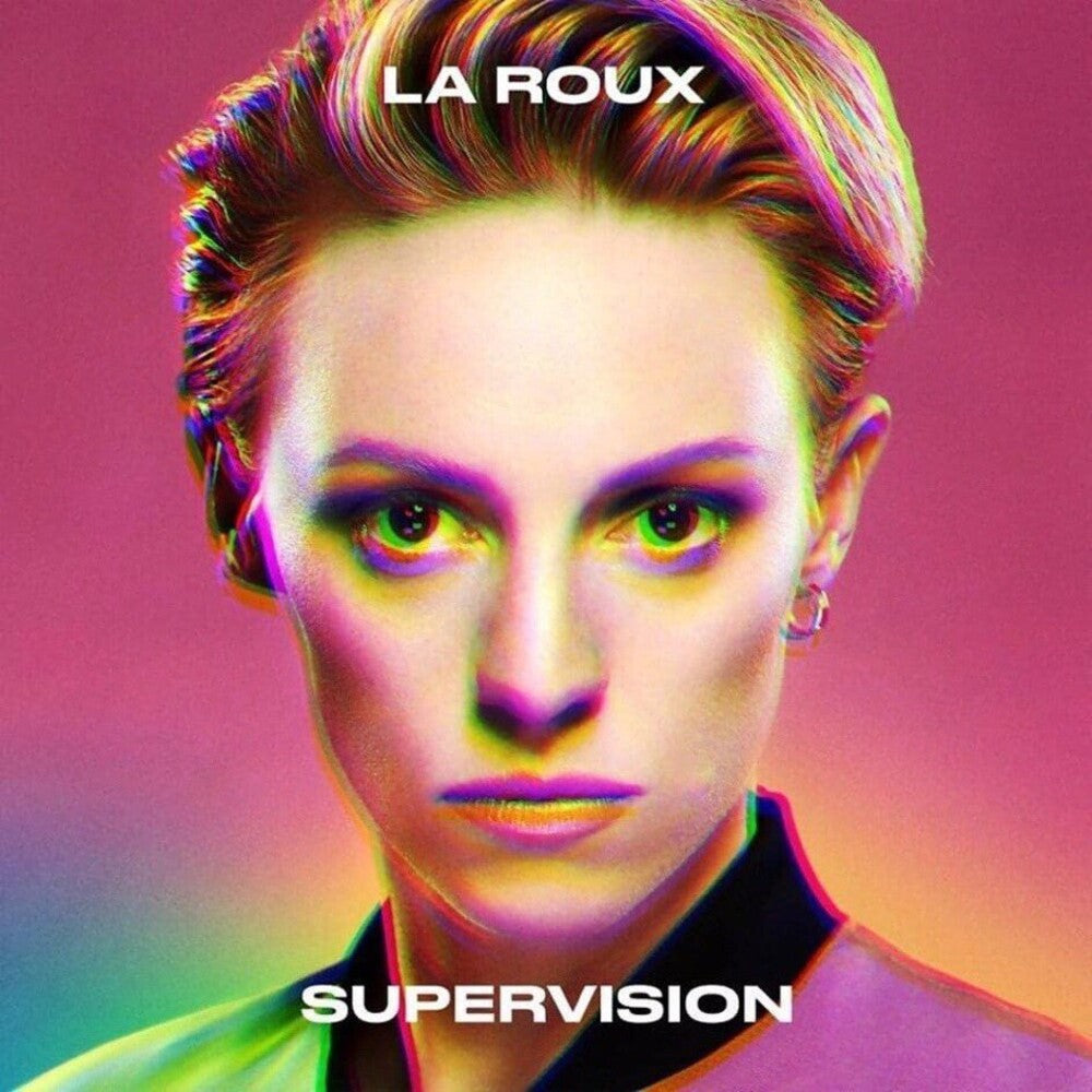 the album cover for La Roux - Supervision [Indie Exclusive Limited Edition Clear LP]