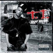 the album cover for Ti - Trap Muzik (Deluxe Edition) (Blk) (Blue) [Colored Vinyl]