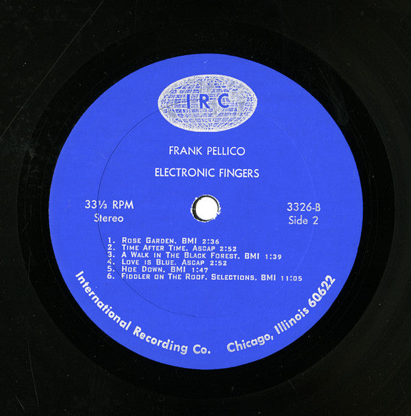 Frank Pellico : Electronic Fingers (LP)
