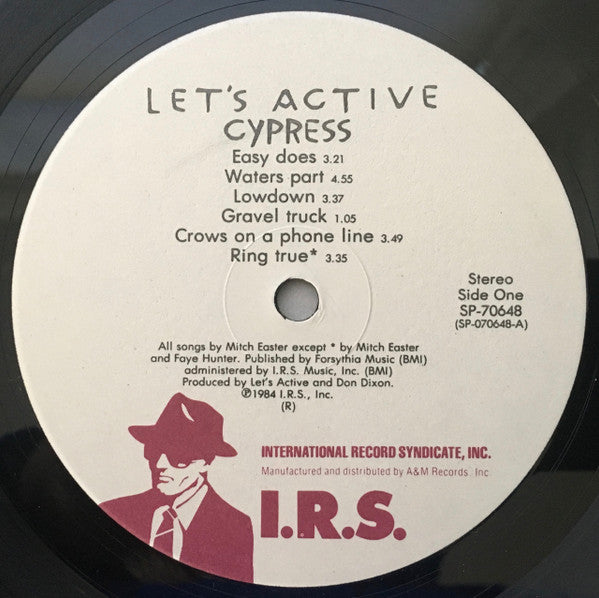 Let's Active : Cypress (LP, Album, R -)