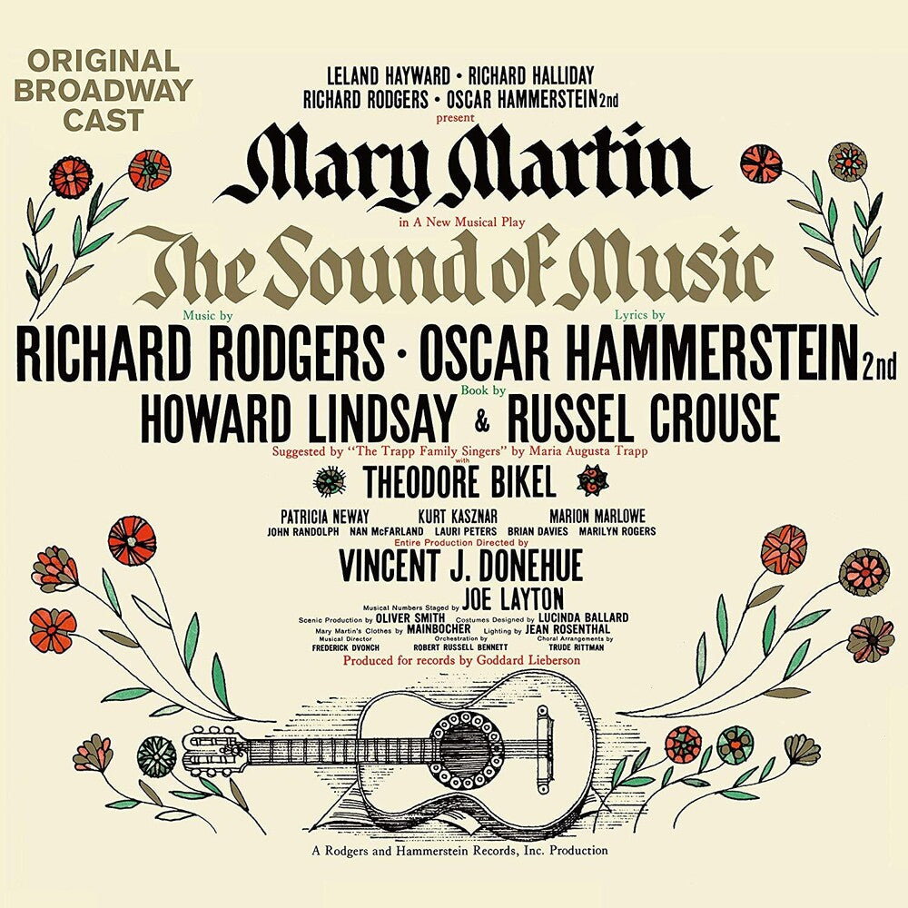 the album cover for Various Artists - Sound Of Music Original Broadway Cast Recording [2LP]