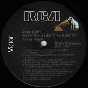 Kenny Rogers : They Don't Make Them Like They Used To (LP, Album, Ind)