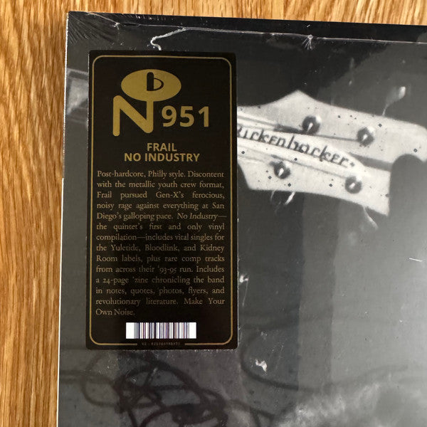Frail : No Industry (LP, Comp, Pap)