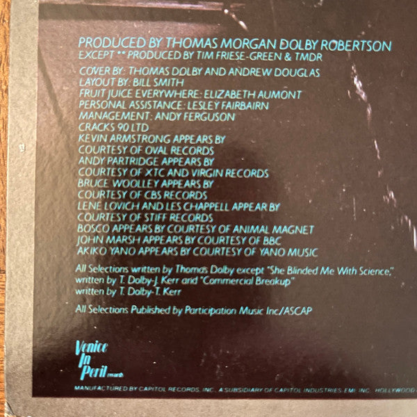Thomas Dolby : The Golden Age Of Wireless (LP, Album, RE, Jac)