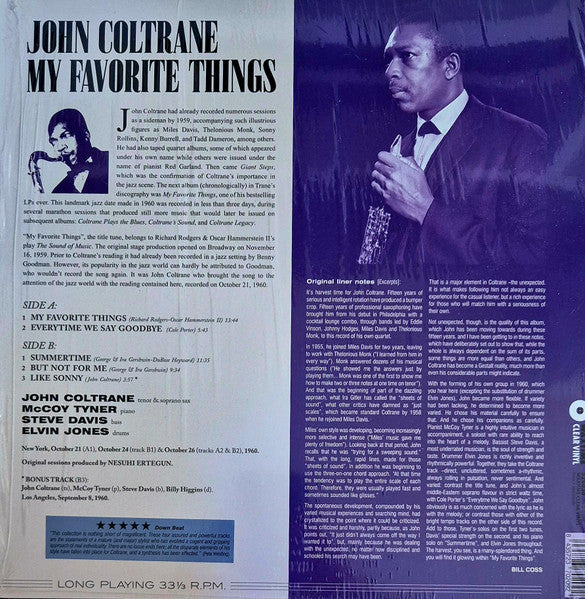 John Coltrane : My Favorite Things (LP, Ltd)