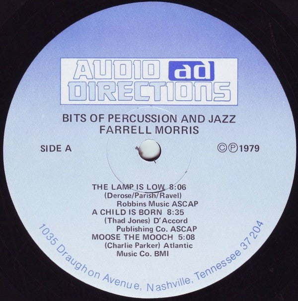 Farrell Morris : Bits Of Percussion And Jazz (LP, Album)