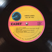 Ahmad Jamal : All Of You (LP, Album, RE)