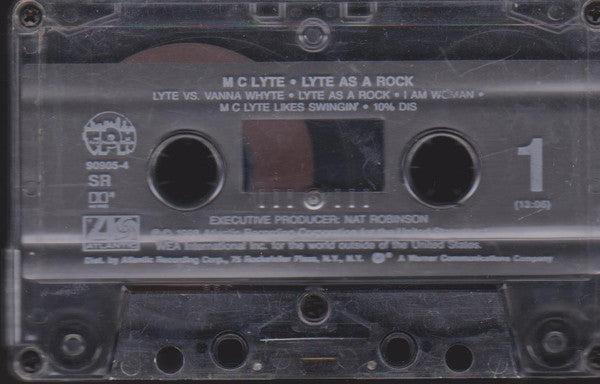 MC Lyte : Lyte As A Rock (Cass, Album)