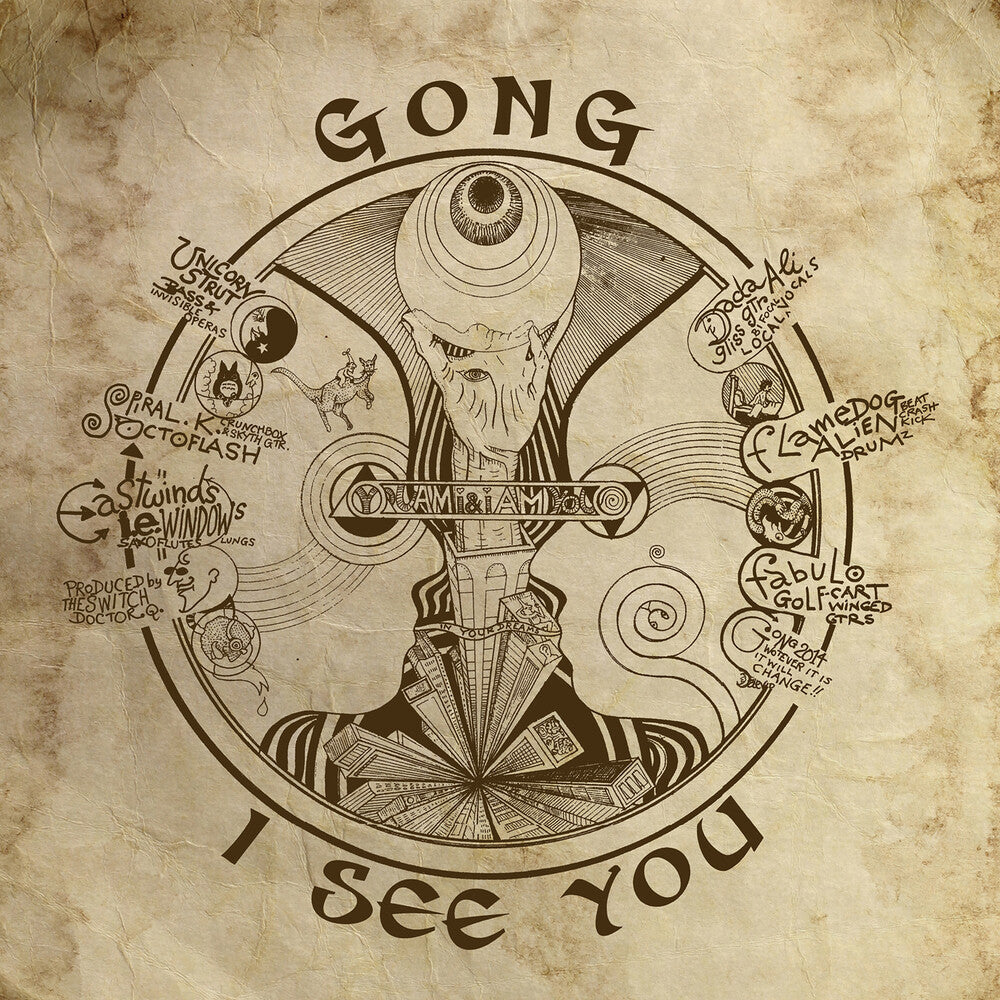 the album cover for Gong - I See You (140gm Vinyl)