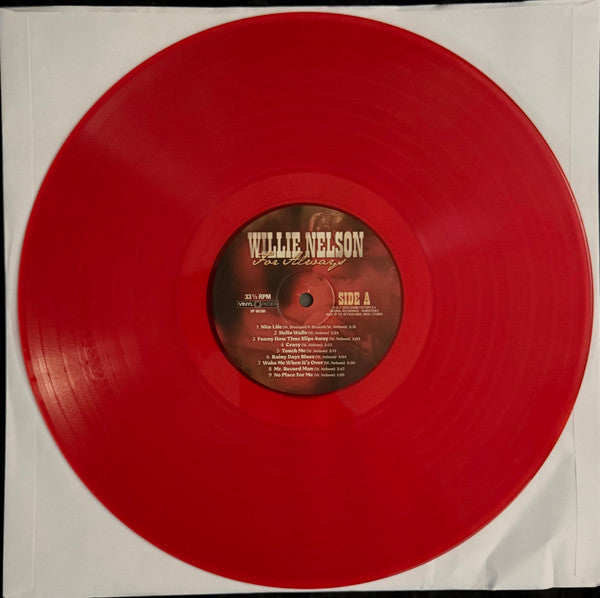 Willie Nelson : For Always (LP, Comp, Ltd, RM, Red)