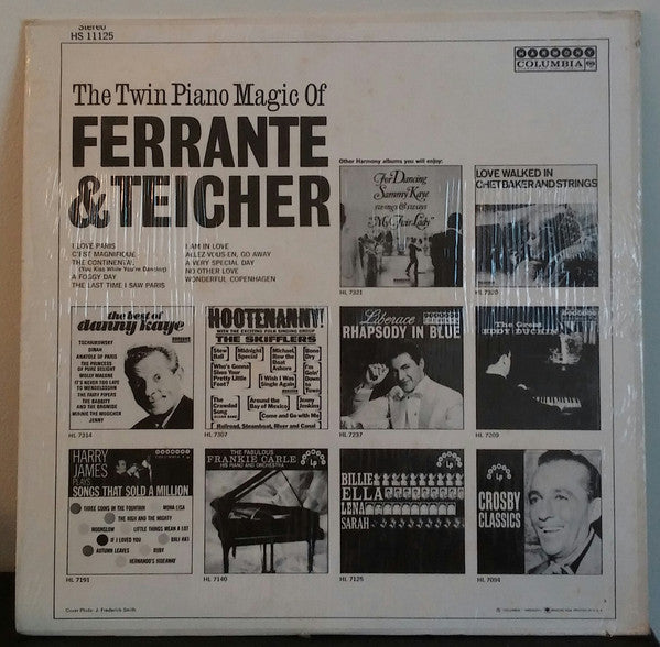 Ferrante & Teicher : The Twin Piano Magic Of Ferrante & Teicher (LP, Album, RE)