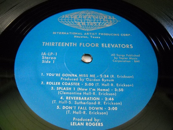 13th Floor Elevators : The Psychedelic Sounds Of The 13th Floor Elevators (LP, Album, RE)