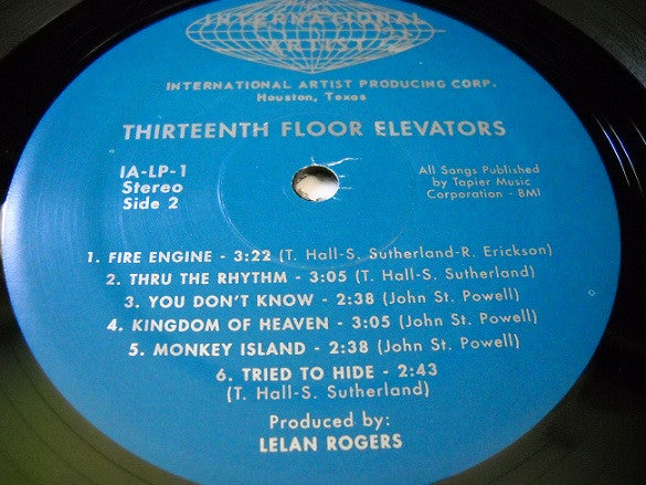 13th Floor Elevators : The Psychedelic Sounds Of The 13th Floor Elevators (LP, Album, RE)