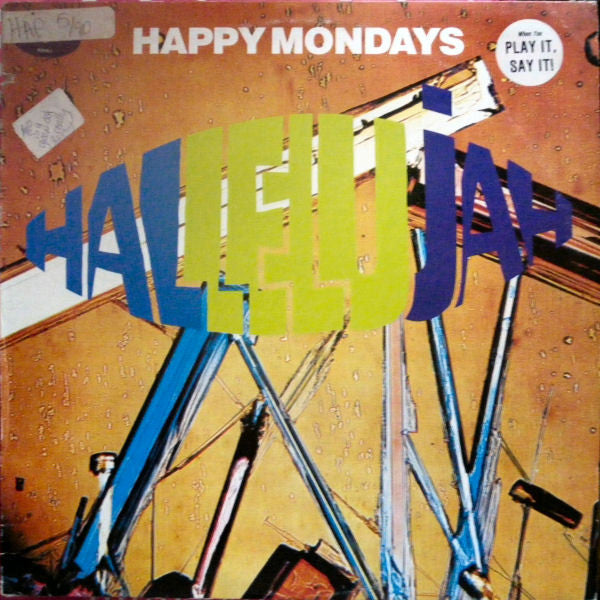 Happy Mondays : Hallelujah (12", EP, Promo)