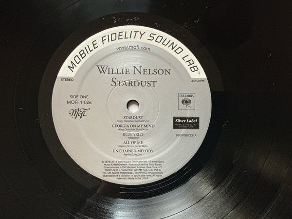 Willie Nelson : Stardust (LP, Album, Ltd, Num, RE, RM)